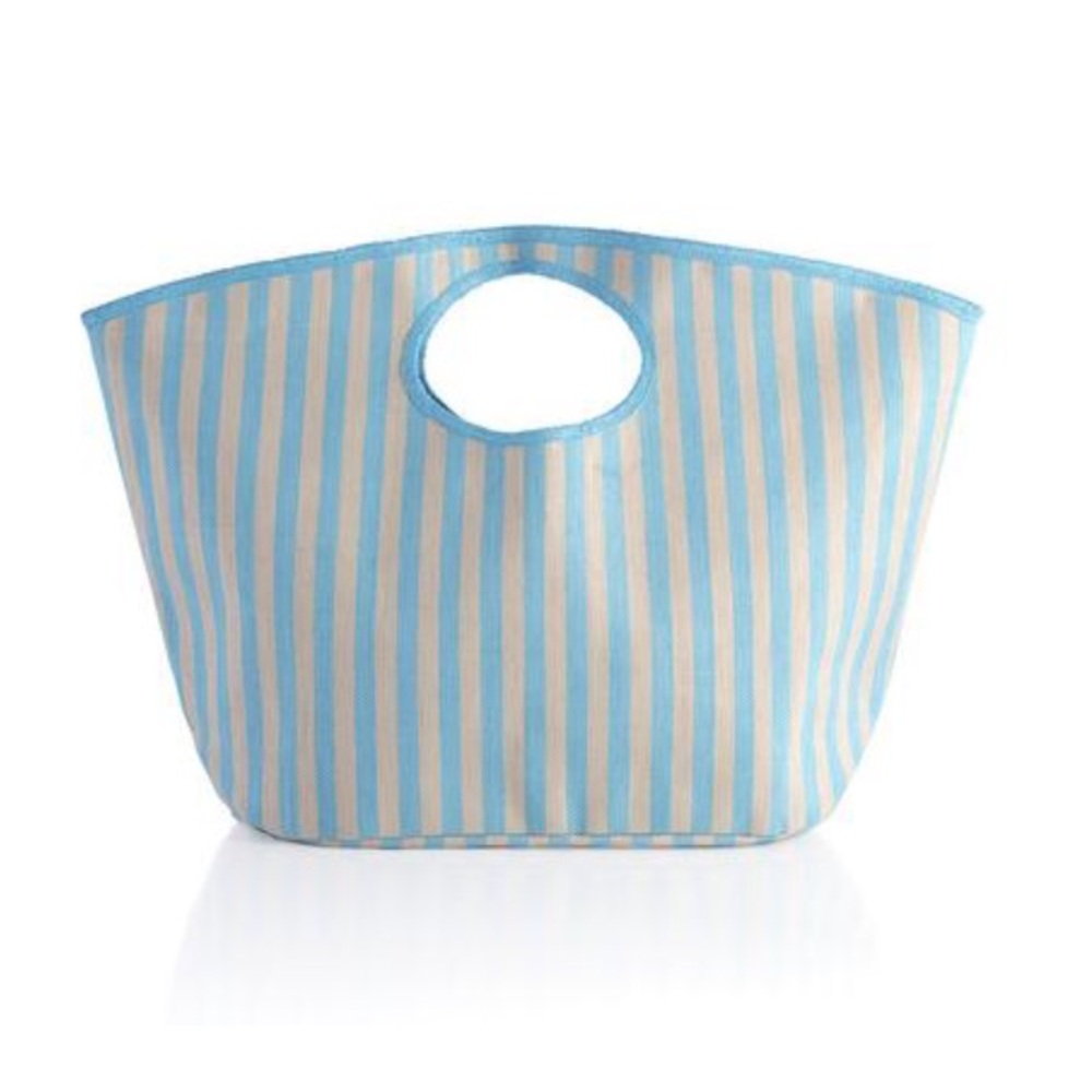 Shireah Lolita Striped Tote Bag Women Color Blue 25 X 8.5